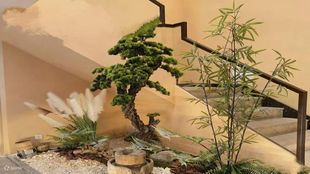 “独品茶韵” 增添了自然雅致的氛围，让茶客在品茶时能感受自然与茶的交融之美